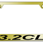 3.2 CL Stainless Steel Frame - Laser Etched Gold