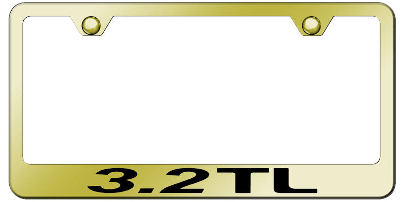 3.2 TL Stainless Steel Frame - Laser Etched Gold