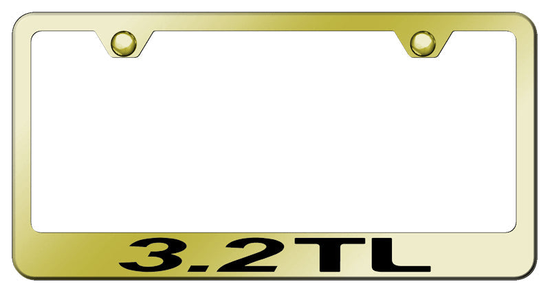 3.2 TL Stainless Steel Frame - Laser Etched Gold