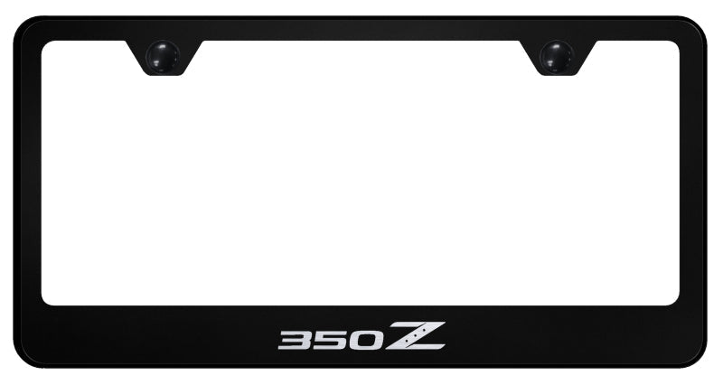 350Z Stainless Steel Frame - Laser Etched Black