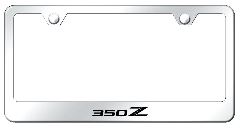 350Z Stainless Steel Frame - Laser Etched Mirrored