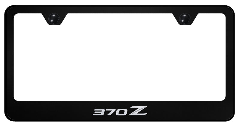 370Z Stainless Steel Frame - Laser Etched Black