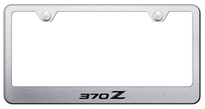 370Z Stainless Steel Frame - Laser Etched Brushed