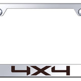 4X4 Stainless Steel Frame - Laser Etched Mirrored