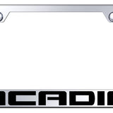 Acadia Stainless Steel Frame - Laser Etched Mirrored