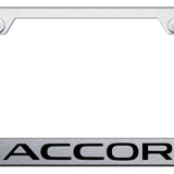 Accord Stainless Steel Frame - Laser Etched Brushed