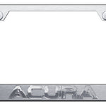 Acura OEM Stainless Steel Frame - Chrome on Brushed