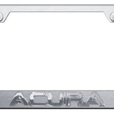 Acura OEM Stainless Steel Frame - Chrome on Brushed