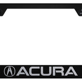 Acura Stainless Steel Frame - Laser Etched Black