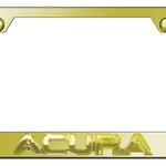 Acura OEM Stainless Steel Frame - Gold on Gold