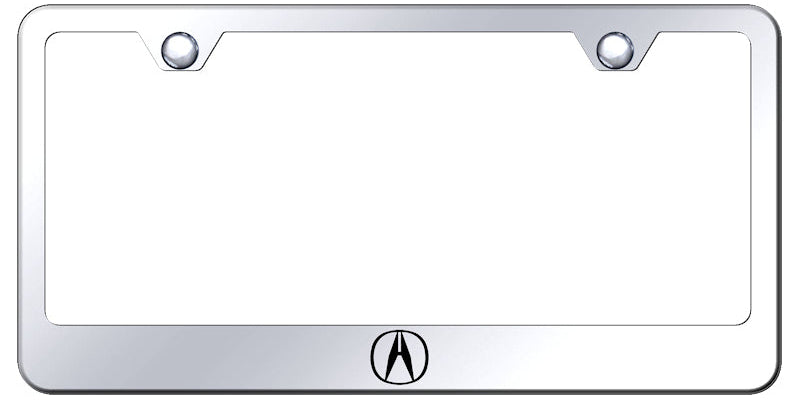 Acura (Logo Only) Stainless Steel Frame - Etched Mirrored