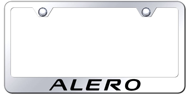 Alero Stainless Steel Frame - Laser Etched Mirrored