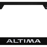 Altima Stainless Steel Frame - Laser Etched Black