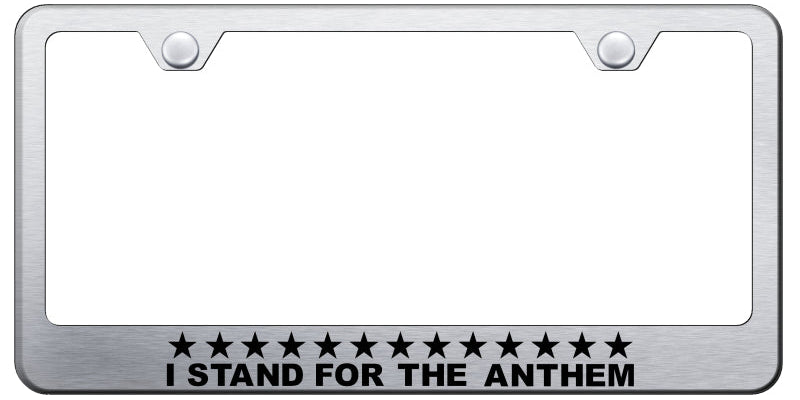 Stand 4 Anthem Stainless Steel Frame - Laser Etched Brushed