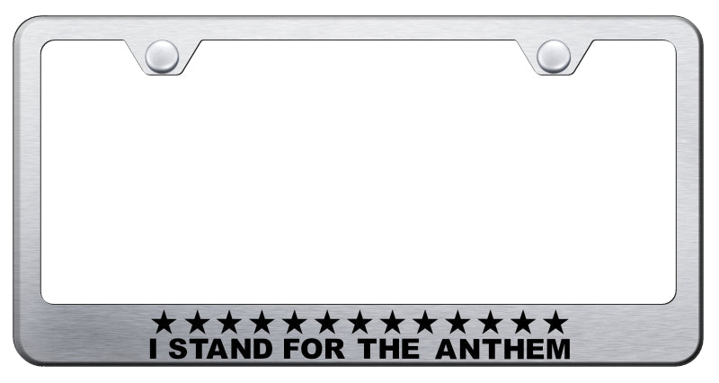 Stand 4 Anthem Stainless Steel Frame - Laser Etched Brushed