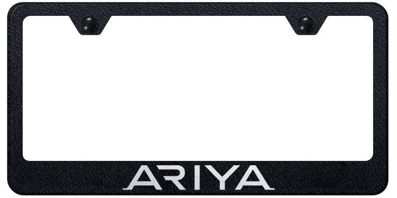 Ariya Stainless Steel Frame - Laser Etched Rugged Black