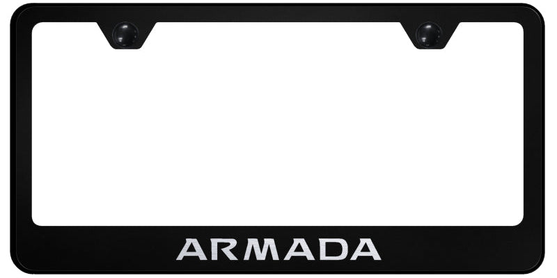 Armada Stainless Steel Frame - Laser Etched Black