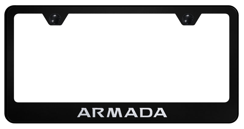 Armada Stainless Steel Frame - Laser Etched Black