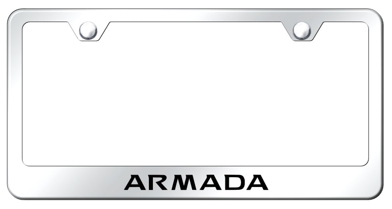 Armada Stainless Steel Frame - Laser Etched Mirrored
