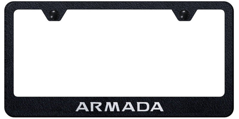 Armada Stainless Steel Frame - Laser Etched Rugged Black