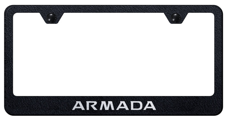 Armada Stainless Steel Frame - Laser Etched Rugged Black