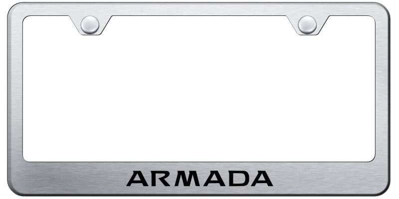 Armada Stainless Steel Frame - Laser Etched Brushed