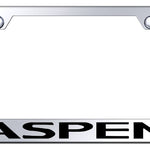 Aspen Stainless Steel Frame - Laser Etched Mirrored