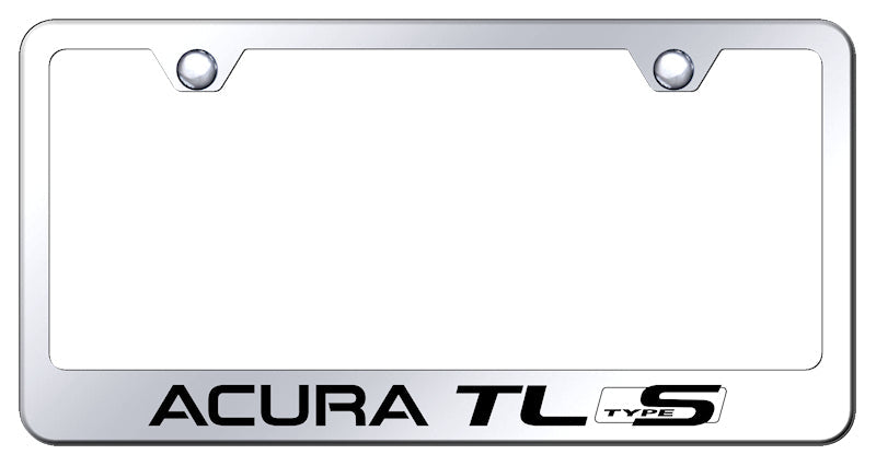 Acura TL Type S Stainless Steel Frame - Etched Mirrored