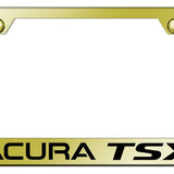 Acura TSX Stainless Steel Frame - Laser Etched Gold