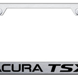 Acura TSX Stainless Steel Frame - Laser Etched Brushed