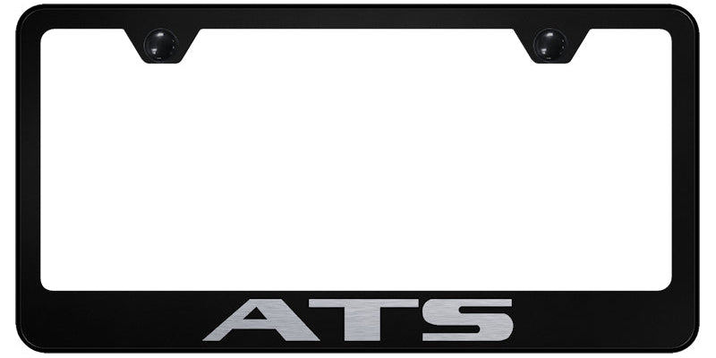 ATS Stainless Steel Frame - Laser Etched Black