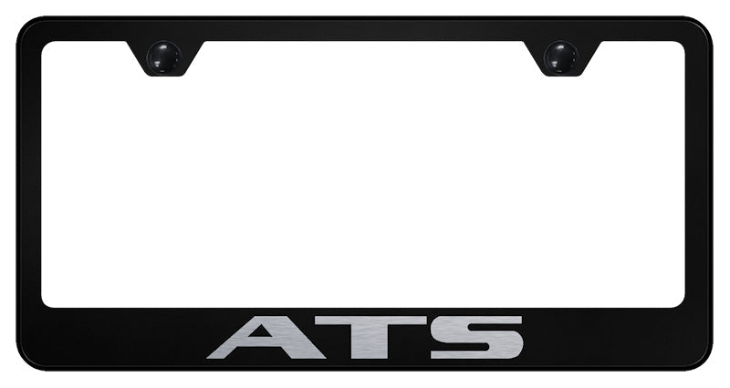 ATS Stainless Steel Frame - Laser Etched Black