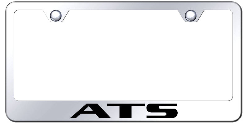 ATS Stainless Steel Frame - Laser Etched Mirrored