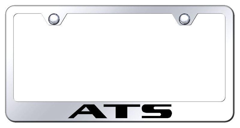 ATS Stainless Steel Frame - Laser Etched Mirrored