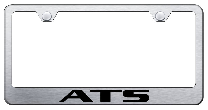 ATS Stainless Steel Frame - Laser Etched Brushed