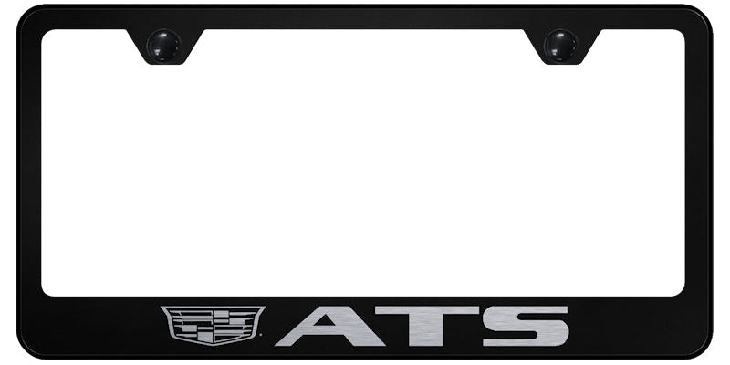 ATS 2014 Stainless Steel Frame - Laser Etched Black