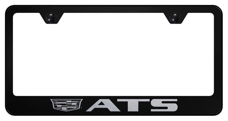 ATS 2014 Stainless Steel Frame - Laser Etched Black