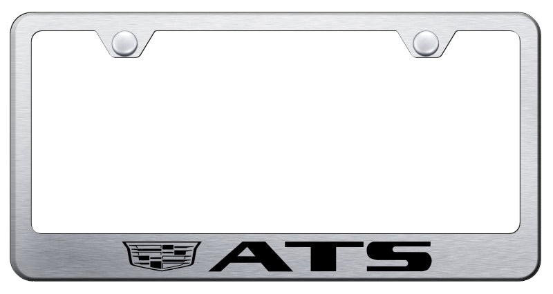 ATS 2014 Stainless Steel Frame - Laser Etched Brushed