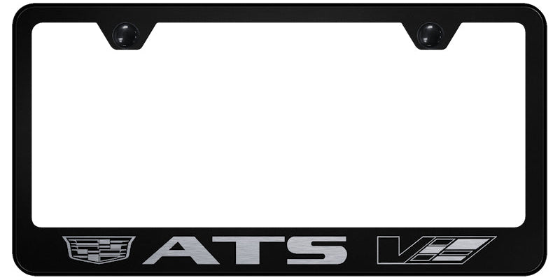 ATS-V 2014 Stainless Steel Frame - Laser Etched Black