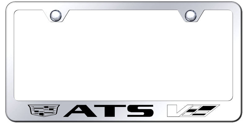 ATS-V 2014 Stainless Steel Frame - Laser Etched Mirrored