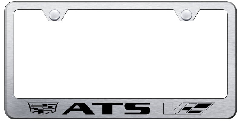 ATS-V 2014 Stainless Steel Frame - Laser Etched Brushed