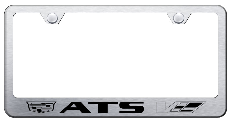 ATS-V 2014 Stainless Steel Frame - Laser Etched Brushed