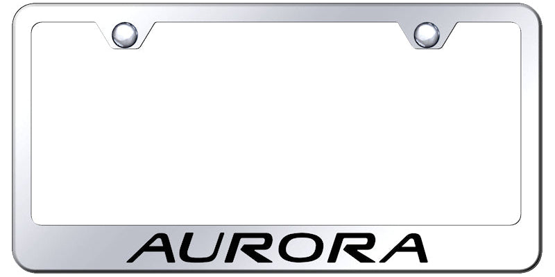 Aurora Stainless Steel Frame - Laser Etched Mirrored