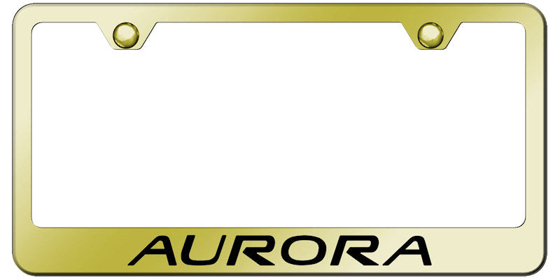 Aurora Stainless Steel Frame - Laser Etched Gold