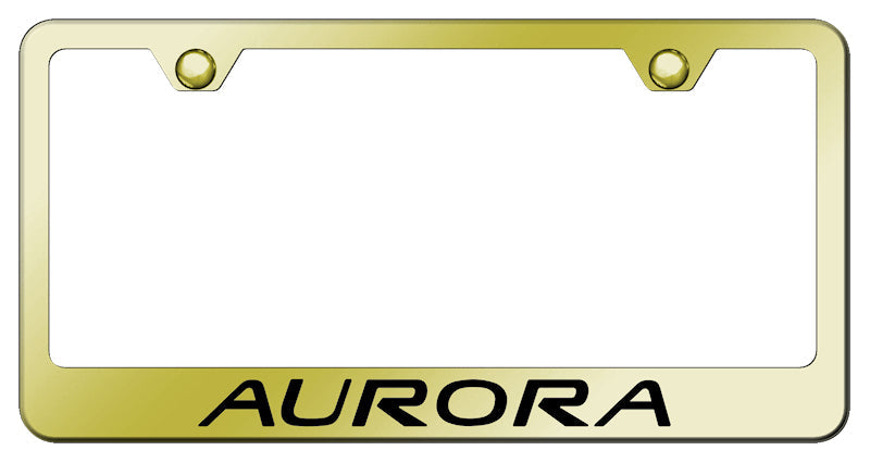 Aurora Stainless Steel Frame - Laser Etched Gold