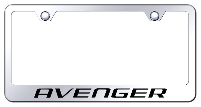 Avenger Stainless Steel Frame - Laser Etched Mirrored