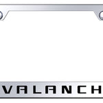 Avalanche Stainless Steel Frame - Laser Etched Mirrored