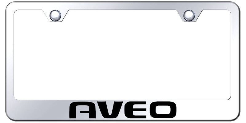 Aveo Stainless Steel Frame - Laser Etched Mirrored