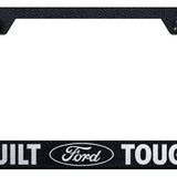 Built Ford Tough Stainless Steel Frame - Etched Rugged Black