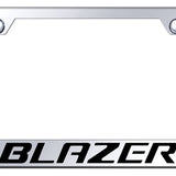 Blazer Stainless Steel Frame - Laser Etched Mirrored